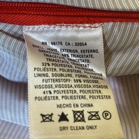 Anthropologie Leifsdottir Coral vintage look midi skirt - Picture 6 of 6